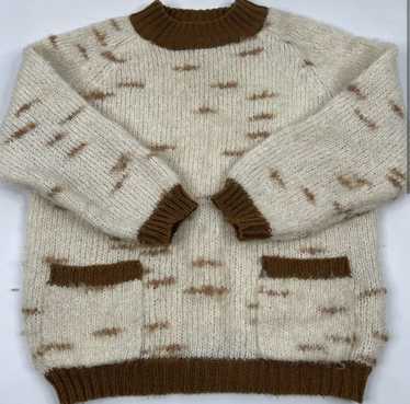 Vintage RARE mohair knit sweater unisex - image 1