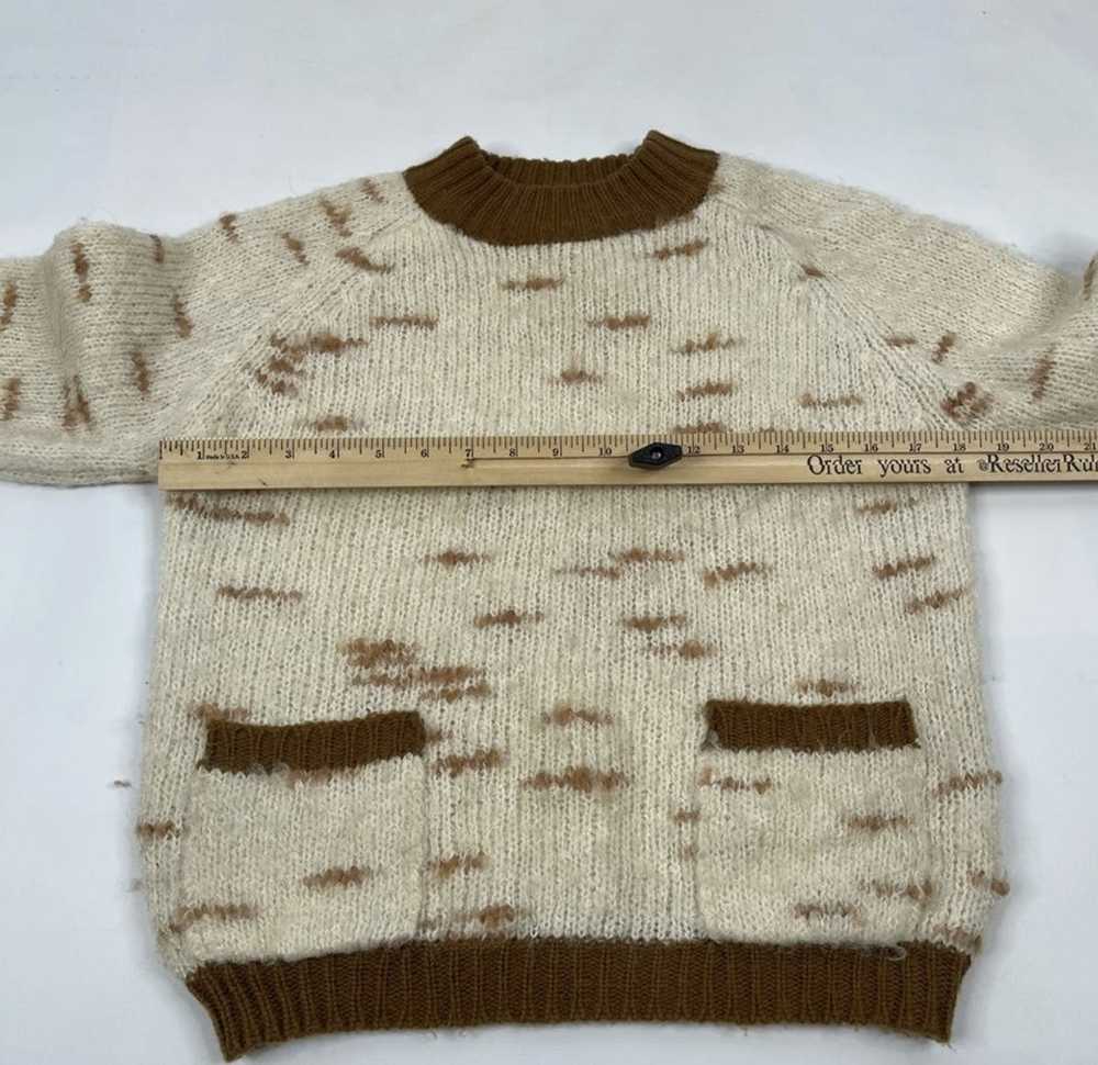 Vintage RARE mohair knit sweater unisex - image 2