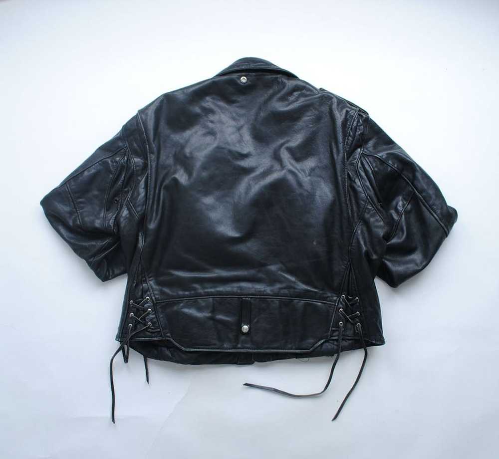 Schott × Vintage Schott Perfecto Leather Jacket B… - image 2