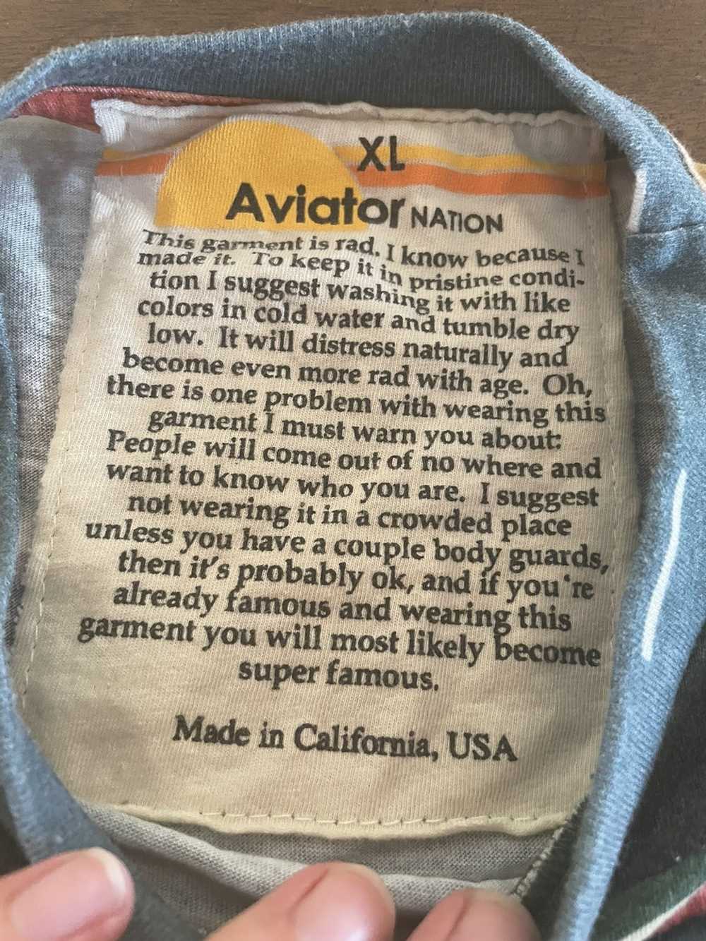 Aviator Nation Serape t shirt aviator nation - image 3
