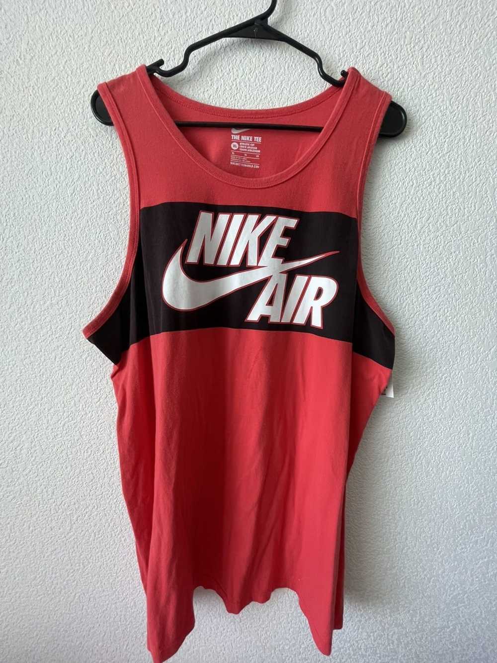 Nike × Vintage Vintage 90s Nike Air Tank Top shir… - image 1