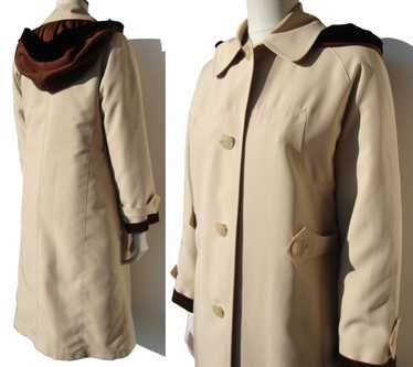 Vintage Trench Coat Misty Harbor Spy Girl Raincoa… - image 1
