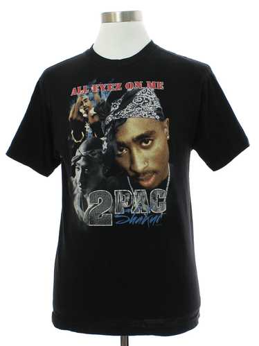 1990's Bravado Mens 2Pac Rap Band T-Shirt