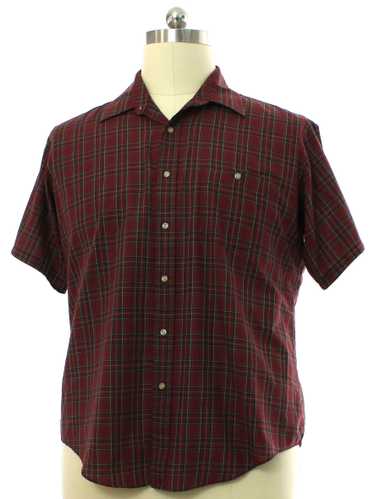 1980's McGregor Bagpiper Mens Plaid Shirt - image 1