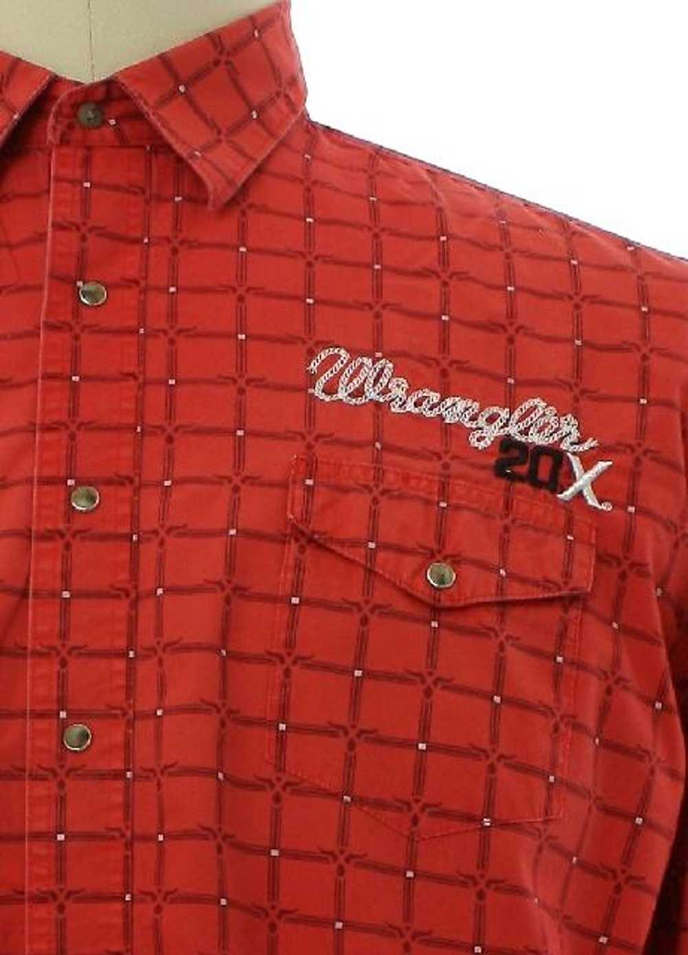 1990's Wrangler Mens Wrangler 20X Western Shirt - image 2