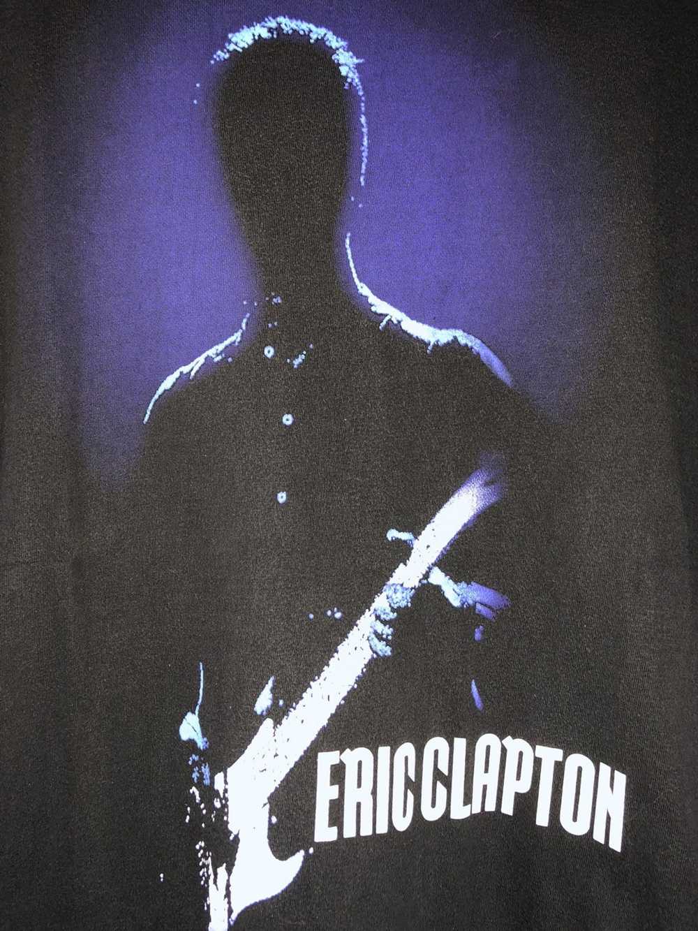 Band Tees × Vintage Vintage Eric Clapton “an even… - image 3