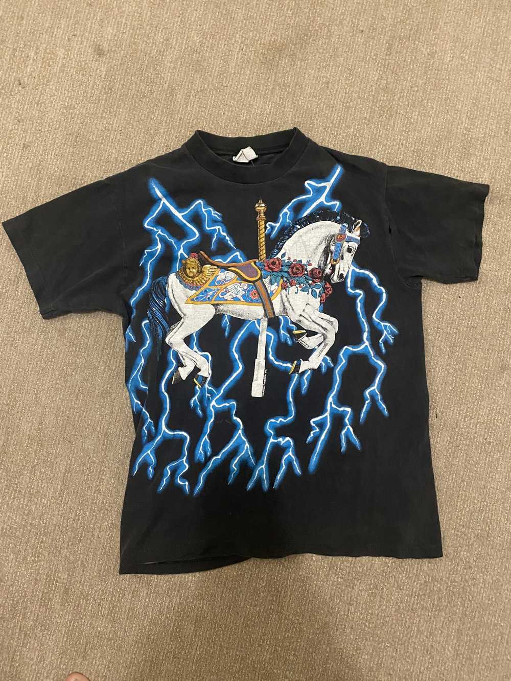 Vintage Vintage 90s American Thunder Unicorn Carousel… - Gem