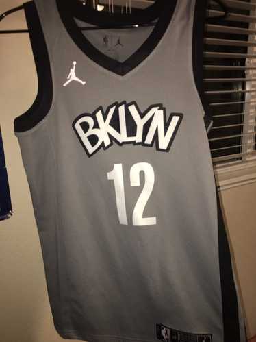 Men Kevin Durant #7 White Black Two-Tone Brooklyn Nets Split Jerseys - Kevin  Durant Nets Jersey - aba nets jersey 