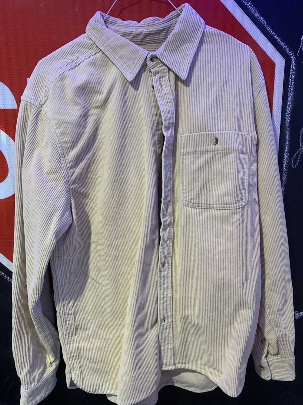 Urban Outfitters corduroy button up collard shirt - image 1