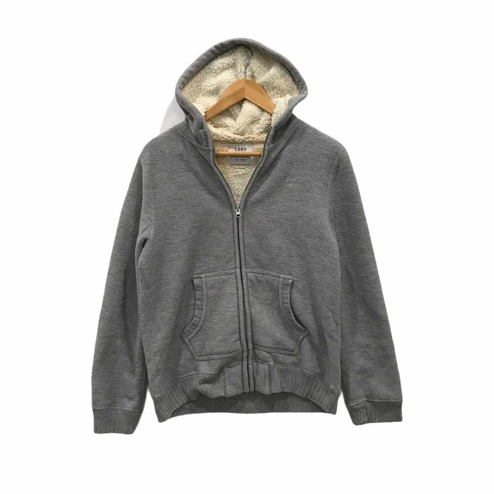 Japanese Brand Coen Tokyo Japan Sherpa Pullover H… - image 1