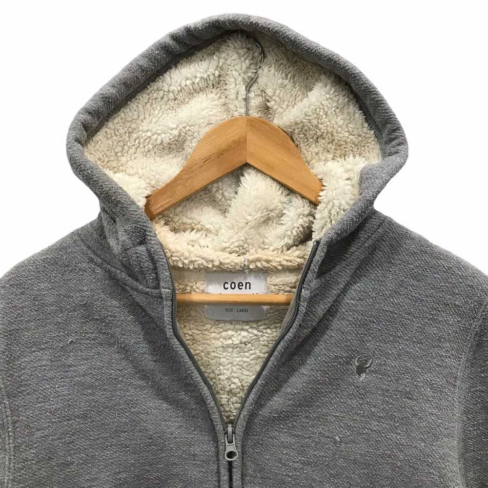 Japanese Brand Coen Tokyo Japan Sherpa Pullover H… - image 2