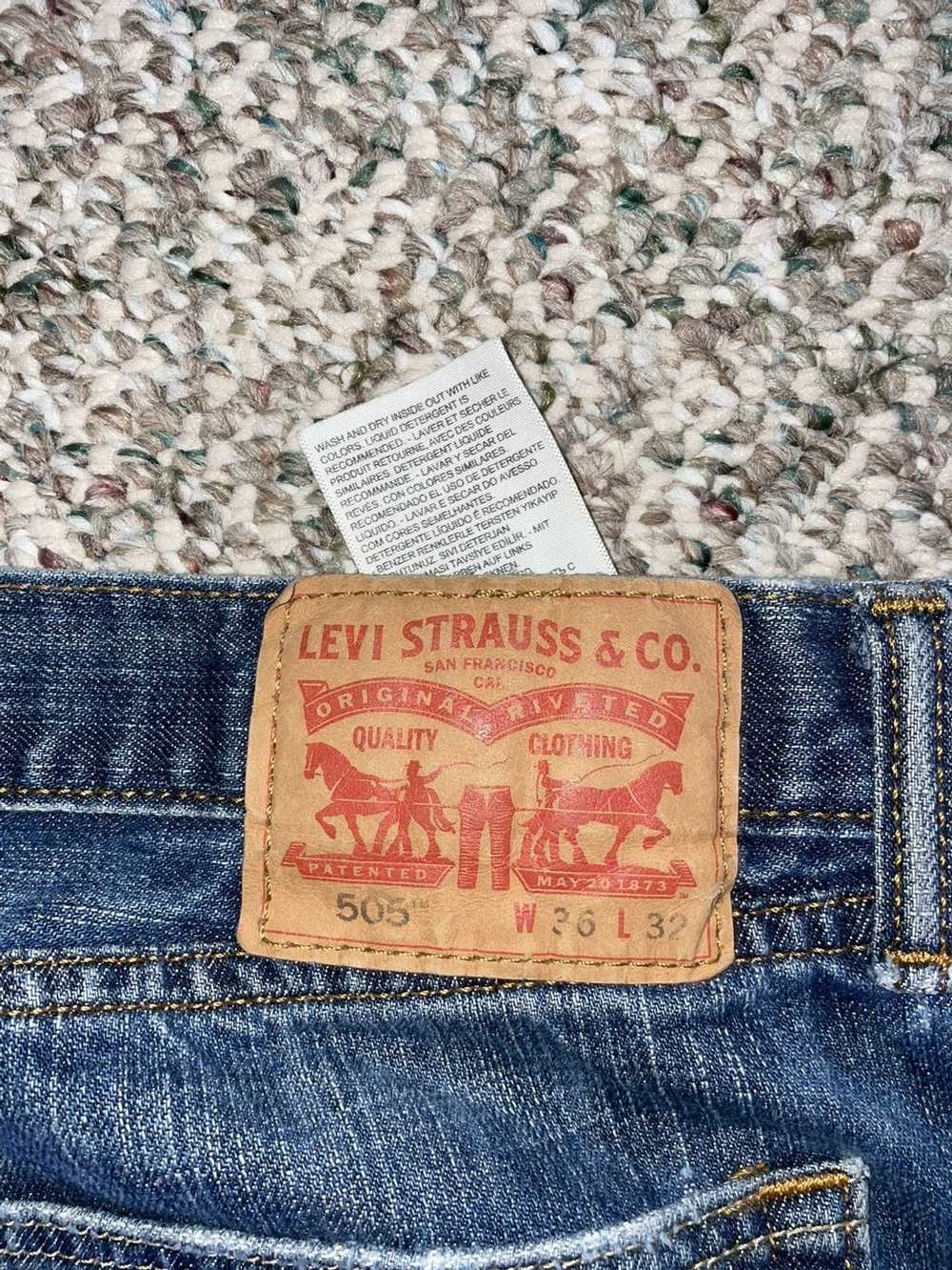 Levi's × Vintage Levi’s 505 Denim Jean - image 3