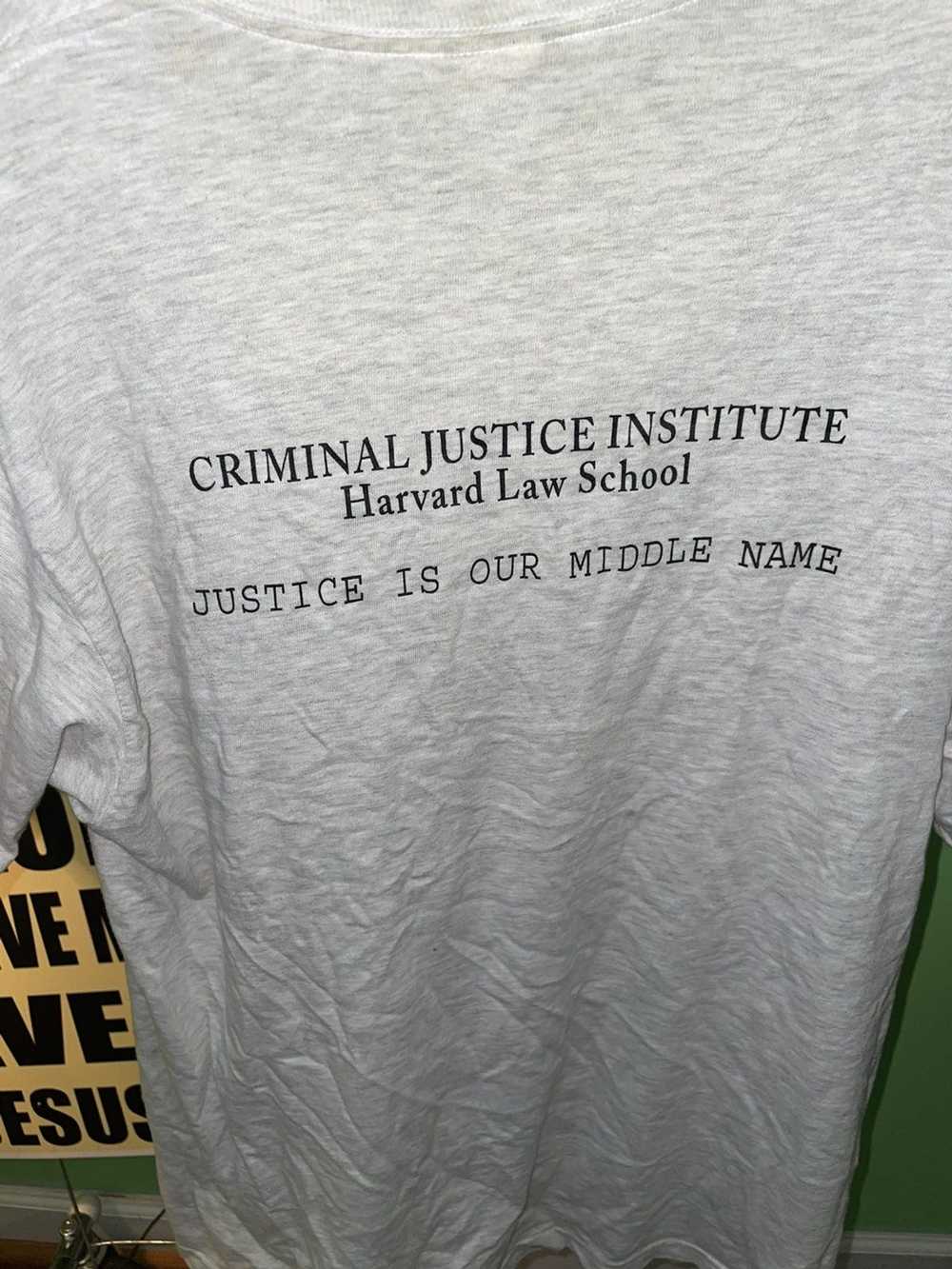 Vintage Vintage Harvard Law School T-Shirt - image 3