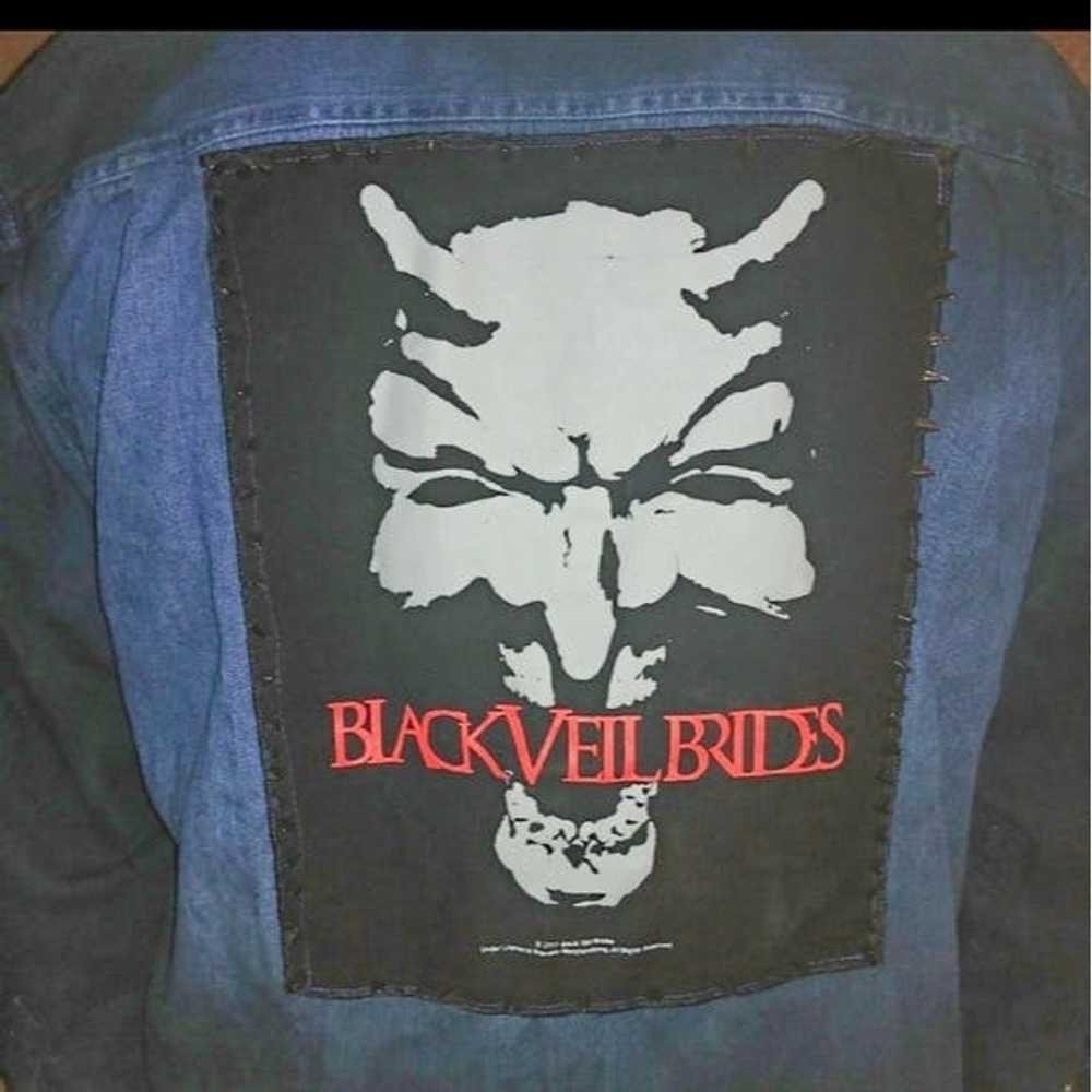 Rock Band Customized Black Veil Brides Denim T8 - image 12