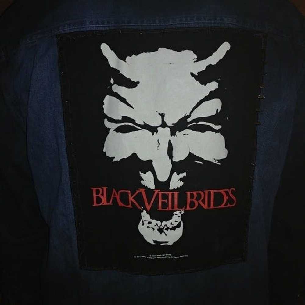 Rock Band Customized Black Veil Brides Denim T8 - image 9