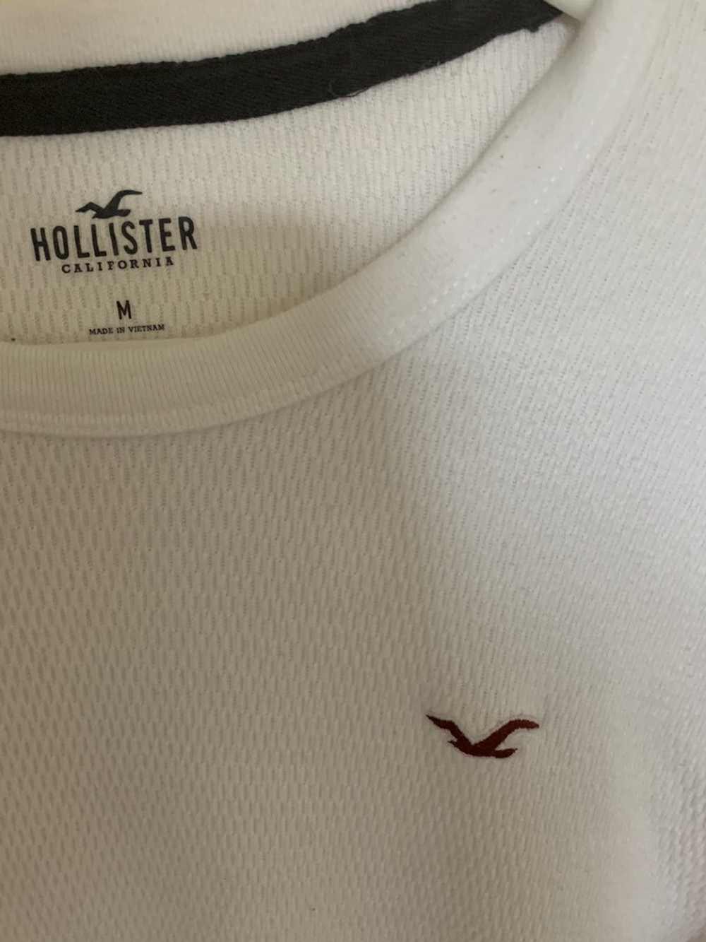 Hollister × Vintage Hollister White Cream Long Sl… - image 3