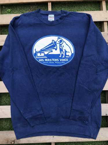 Vintage Vintage His Masters Voice Sweatshirt - image 1