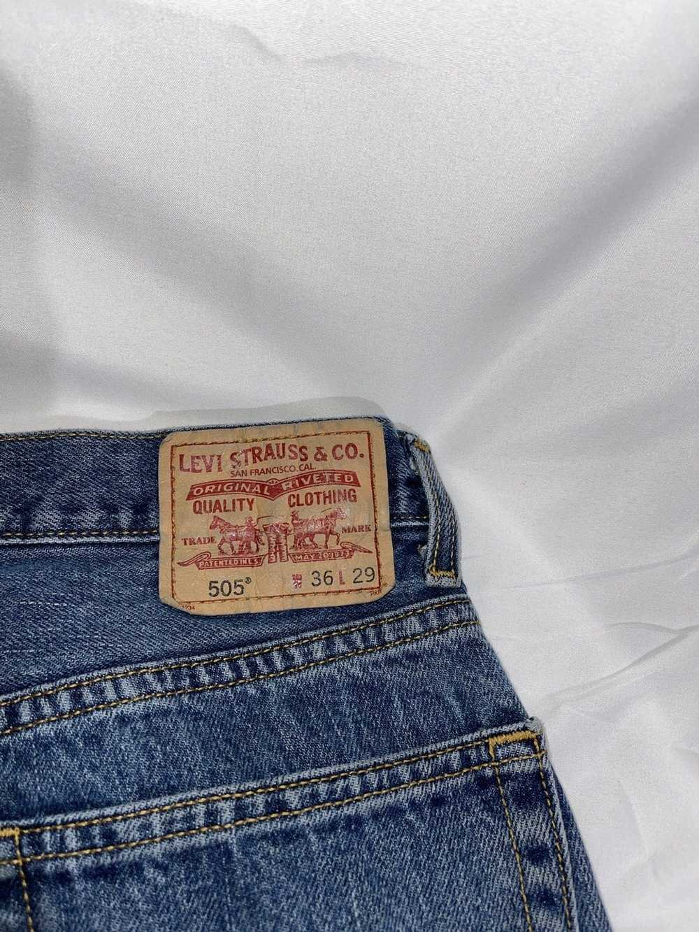 Levi's Vintage Clothing Vintage Levi’s 505 Regula… - image 5