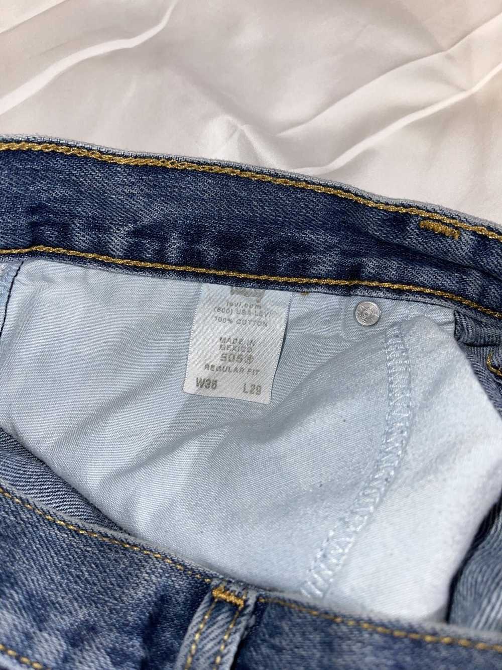 Levi's Vintage Clothing Vintage Levi’s 505 Regula… - image 9