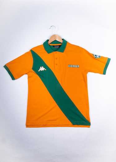 Kappa Vintage 2000 Kappa Werder Bremen Orange&Gree