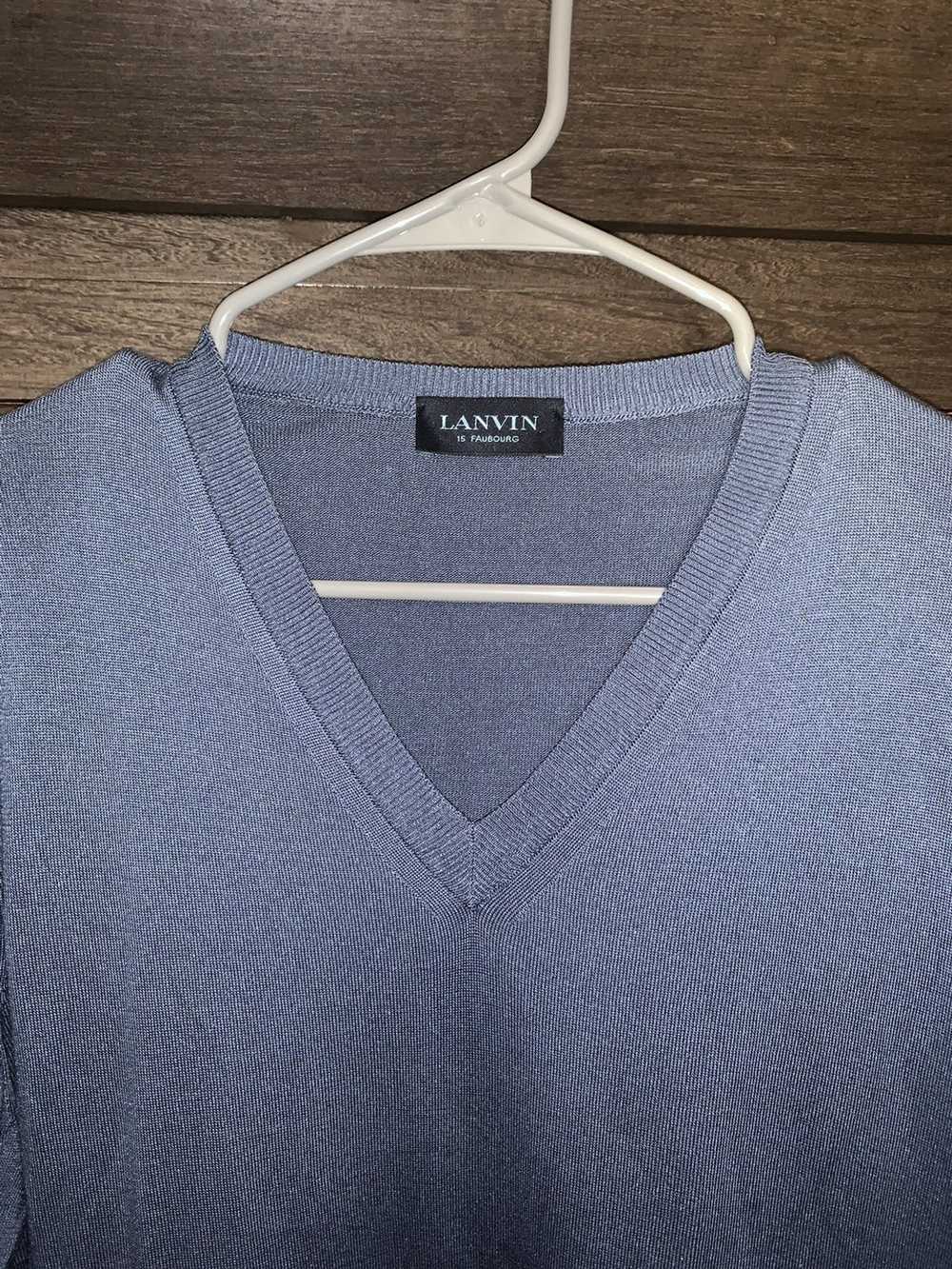 Lanvin Lanvin V-Neck Sweater - image 2