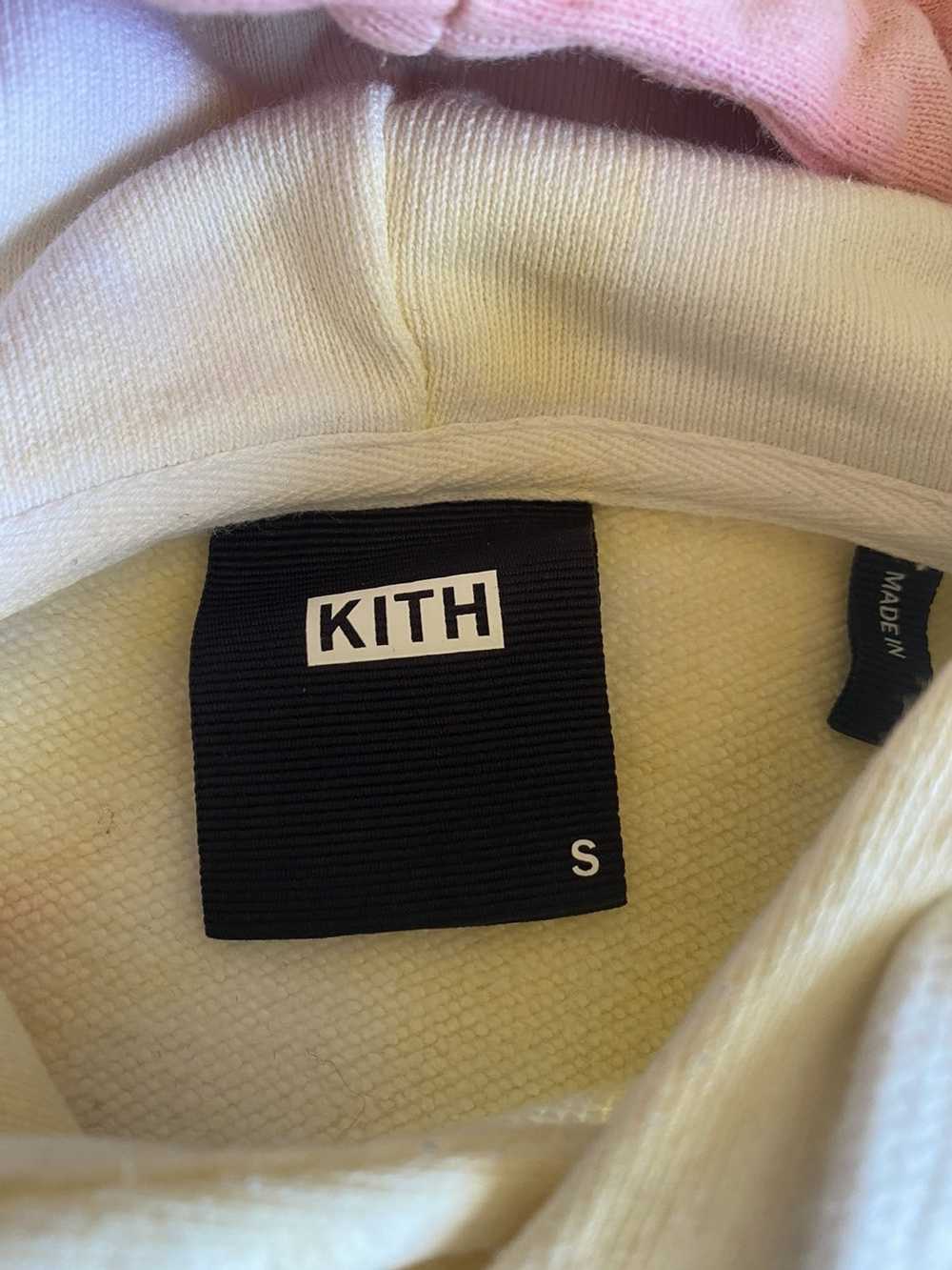 Kith Kith Tie Dye Williams I Hoodie Pink - image 2