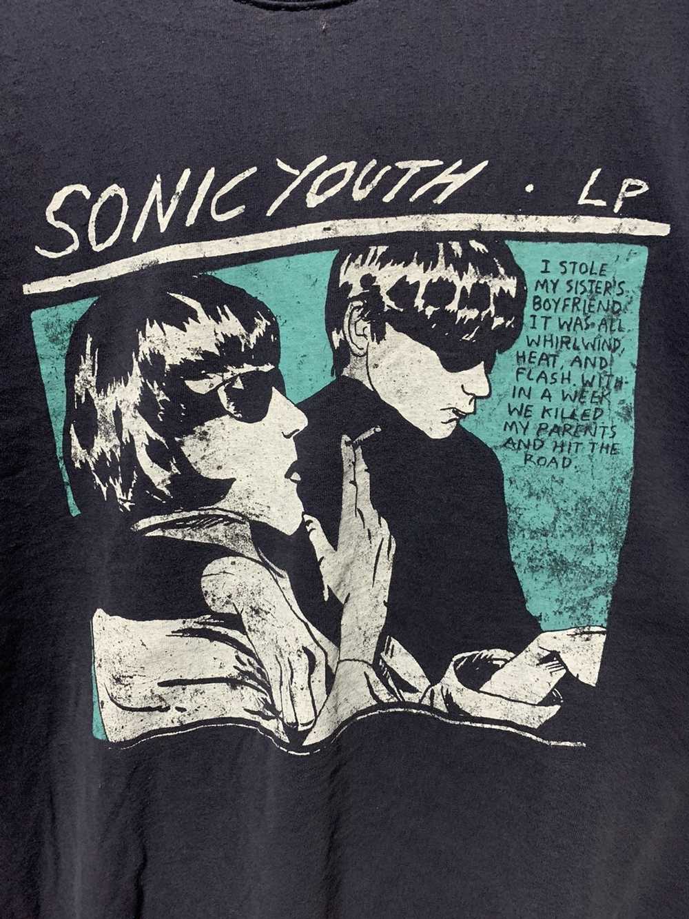 Band Tees × Rock T Shirt × Vintage Vintage Sonic … - image 2