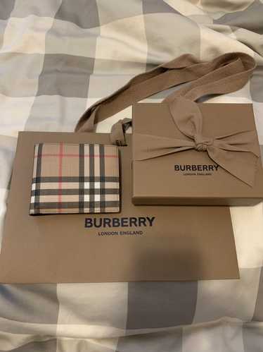 Burberry Burberry wallet w/ ID card case