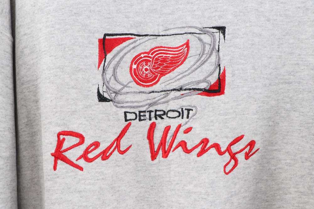 Vintage Vintage 90s Detroit Red Wings Hockey Spel… - image 5