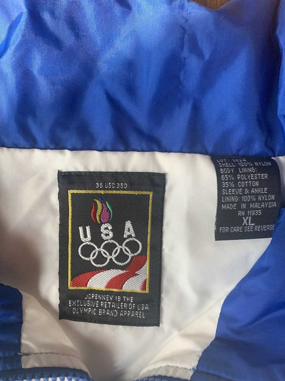 Usa Olympics USA Olympics Vintage Windbreaker Col… - image 3