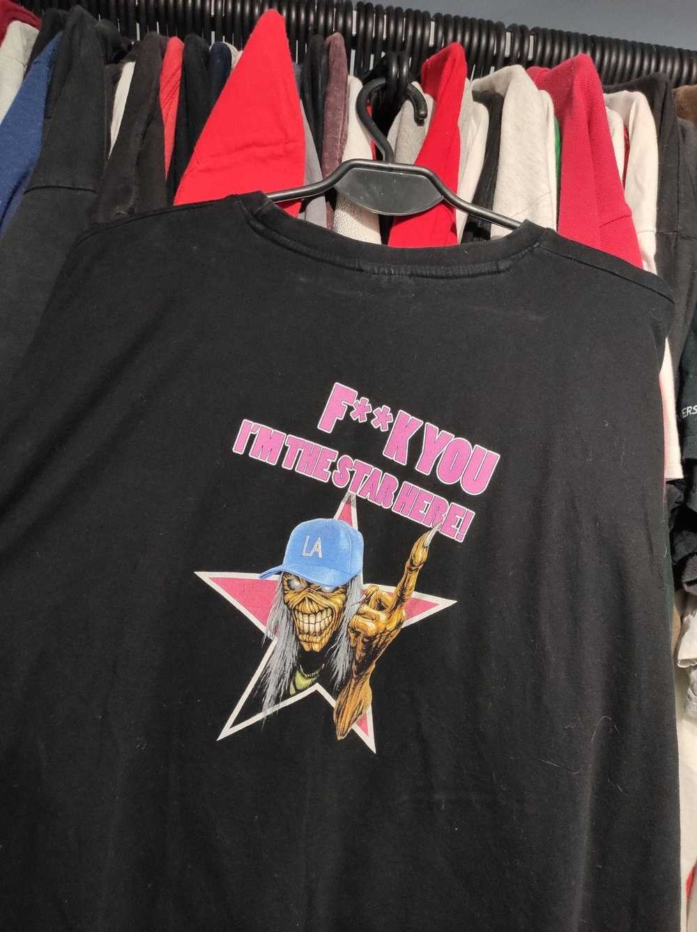Band Tees × Iron Maiden 00s iron maiden tshirt - image 2