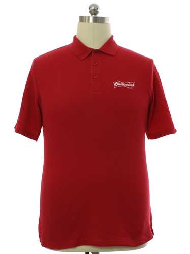 1990's Port Authority Mens Budweiser Beer Polo Shi