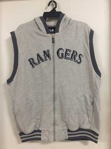 MLB × Vintage MLB RANGERS BASEBALL SWEATER HOODIE 