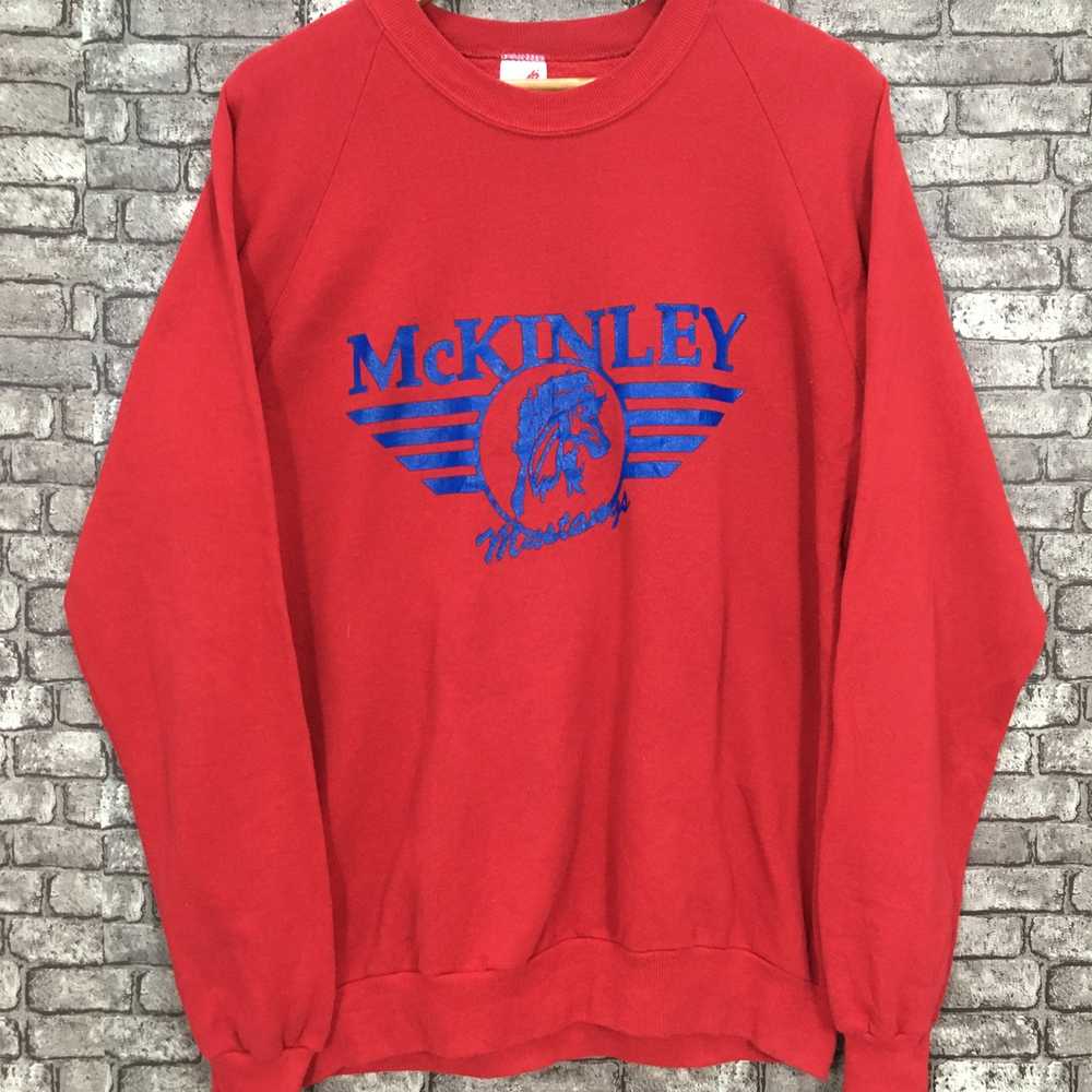 Jerzees × Vintage Mckinley Mustangs Sweatshirt, W… - image 2