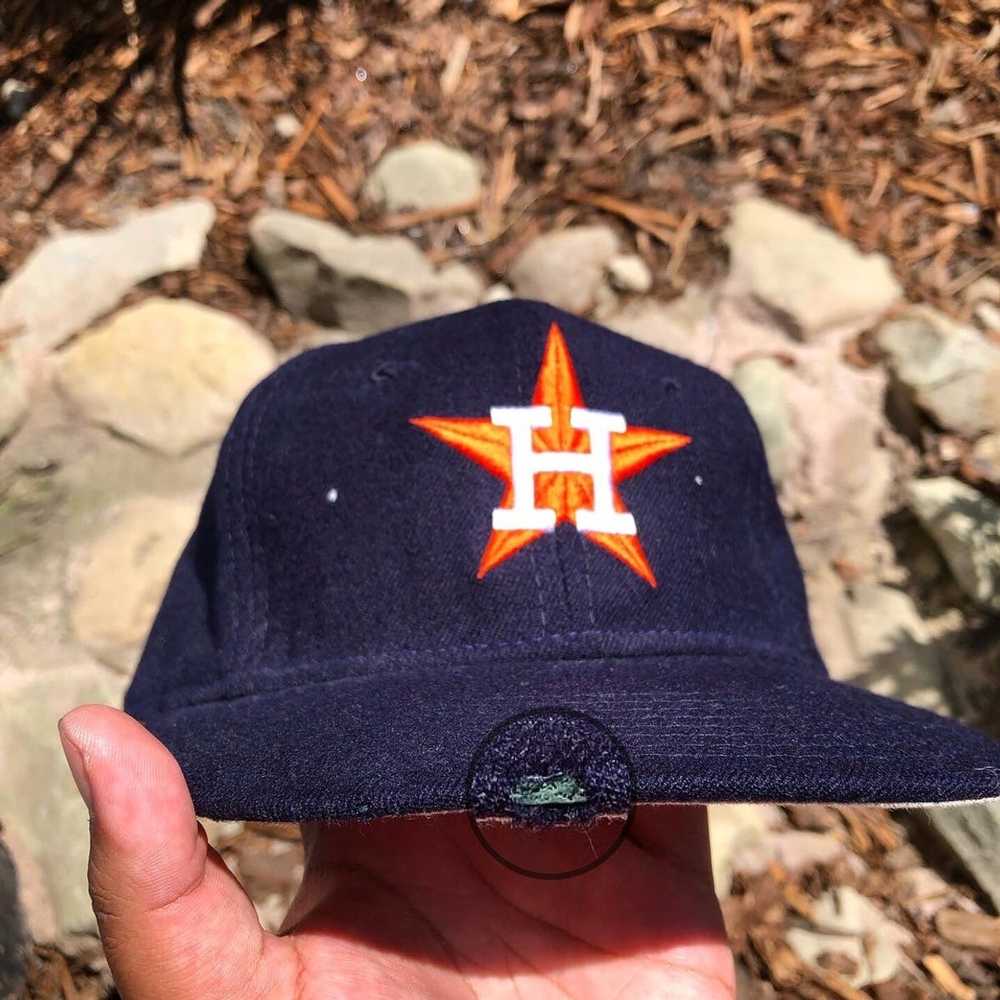 New Era Vintage 90s New Era Astros Fitted - image 2
