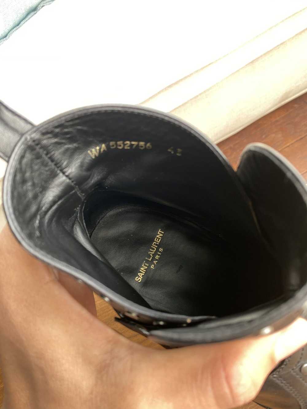 Yves Saint Laurent Kangaroo studded boots - image 7