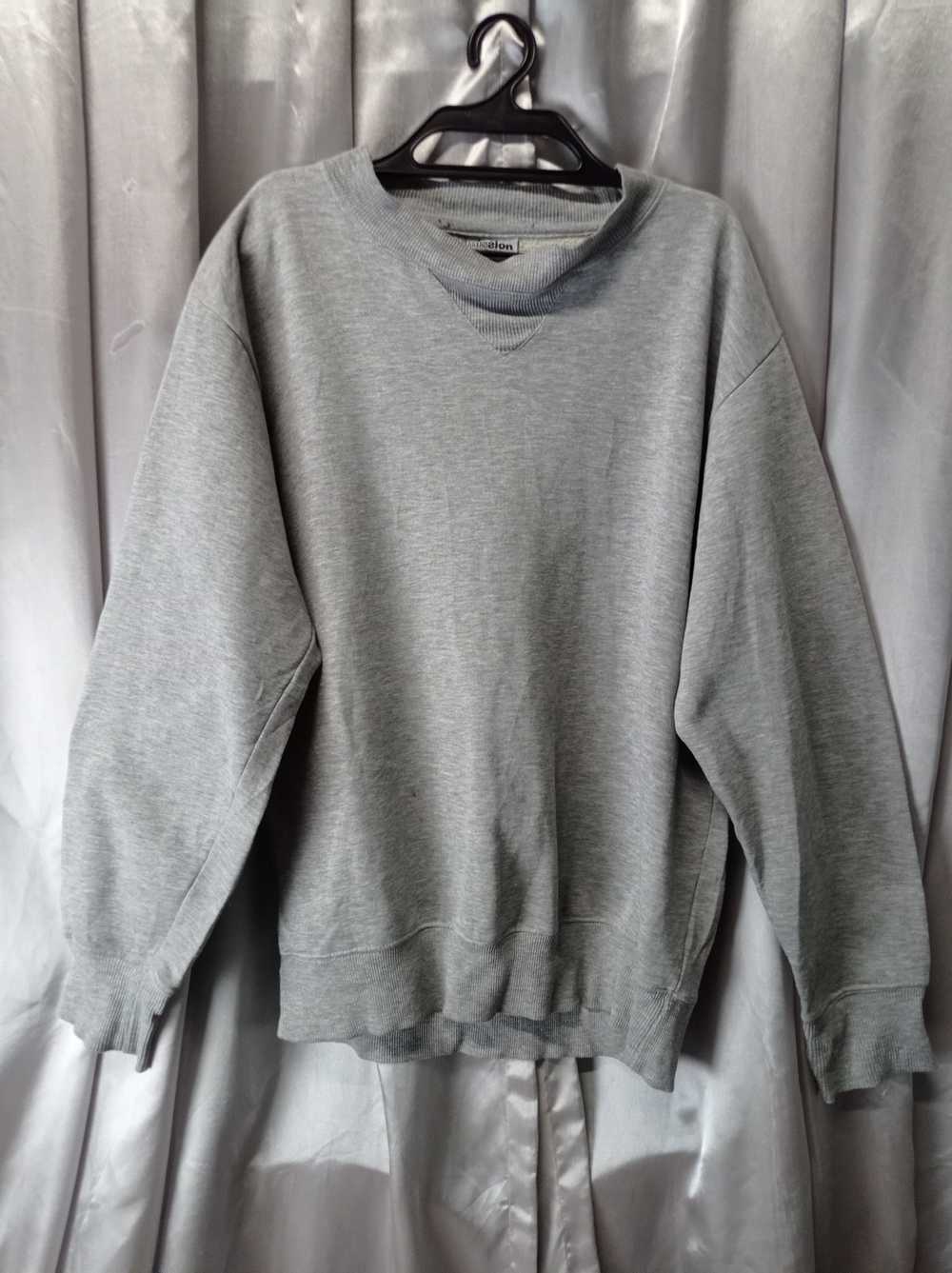 Japanese Brand × Other × Vintage Plain sweatshirt… - image 1