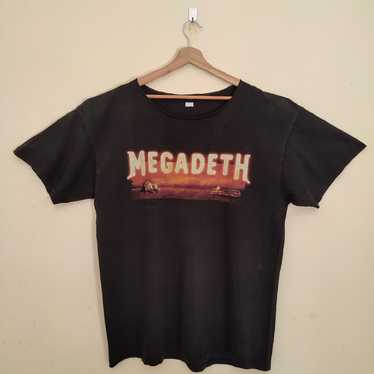 Megadeth × Rock T Shirt × Vintage Vintage 90's ME… - image 1