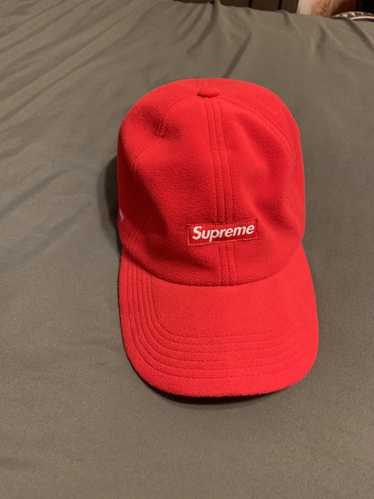 SUPREME WINDSTOPPER® Small Box Earflap 6-Panel Red Cap Hat FW20 Hype