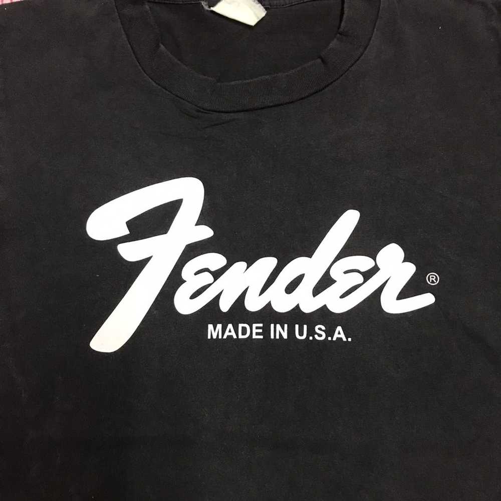 Band Tees × Vintage Vintage Fender Bootleg T Shirt - image 2