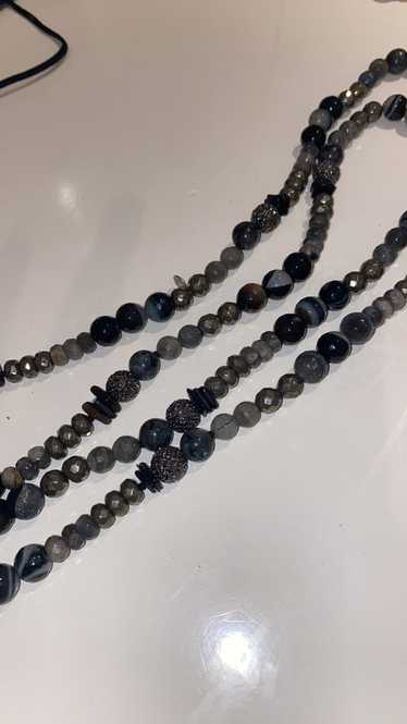 Other Grey beaded necklace