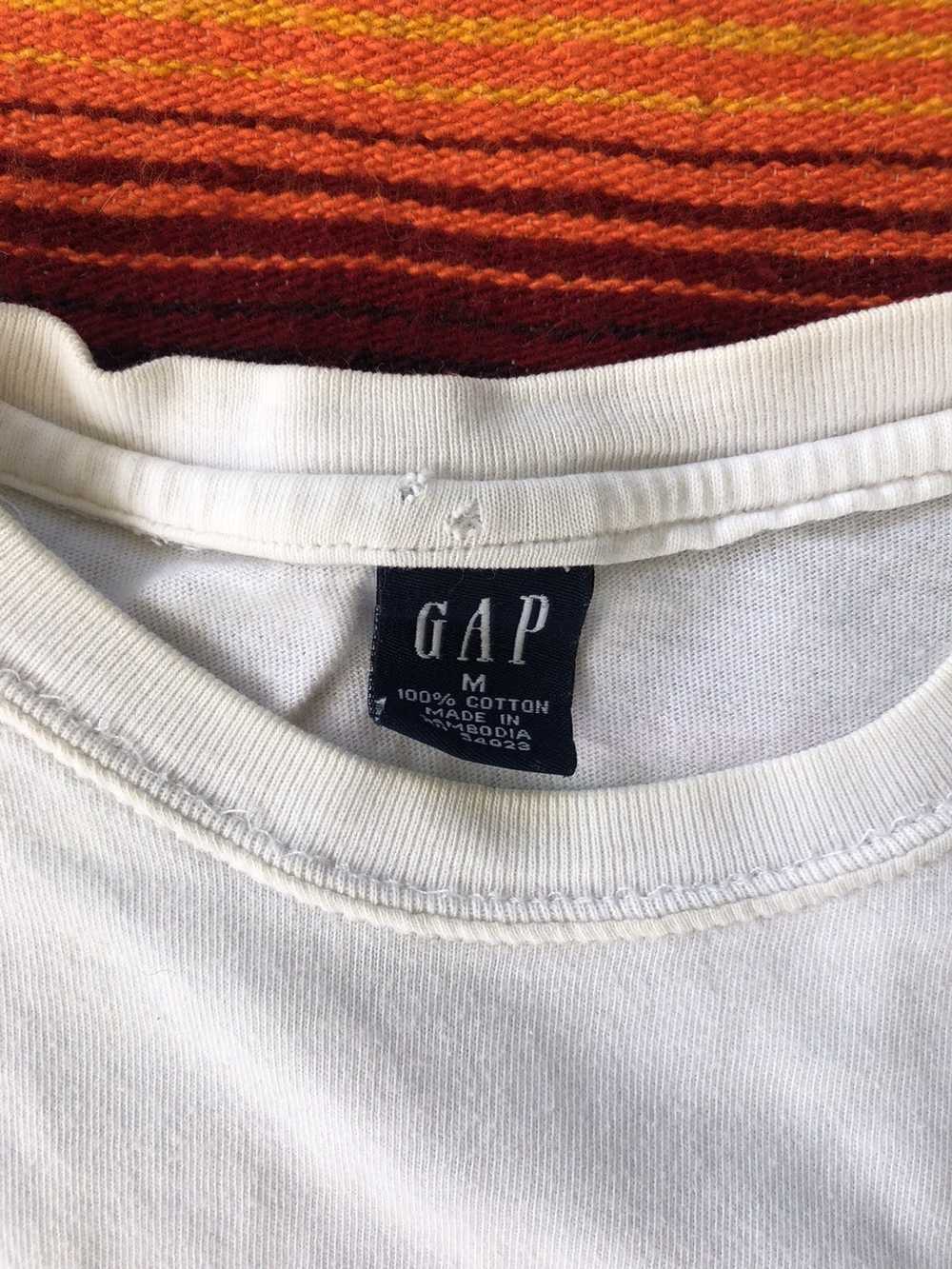Gap × Vintage Vintage gap worldwide 90s longsleev… - image 3