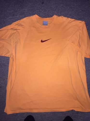 Nike × Vintage Orange vintage Nike t shirt - image 1