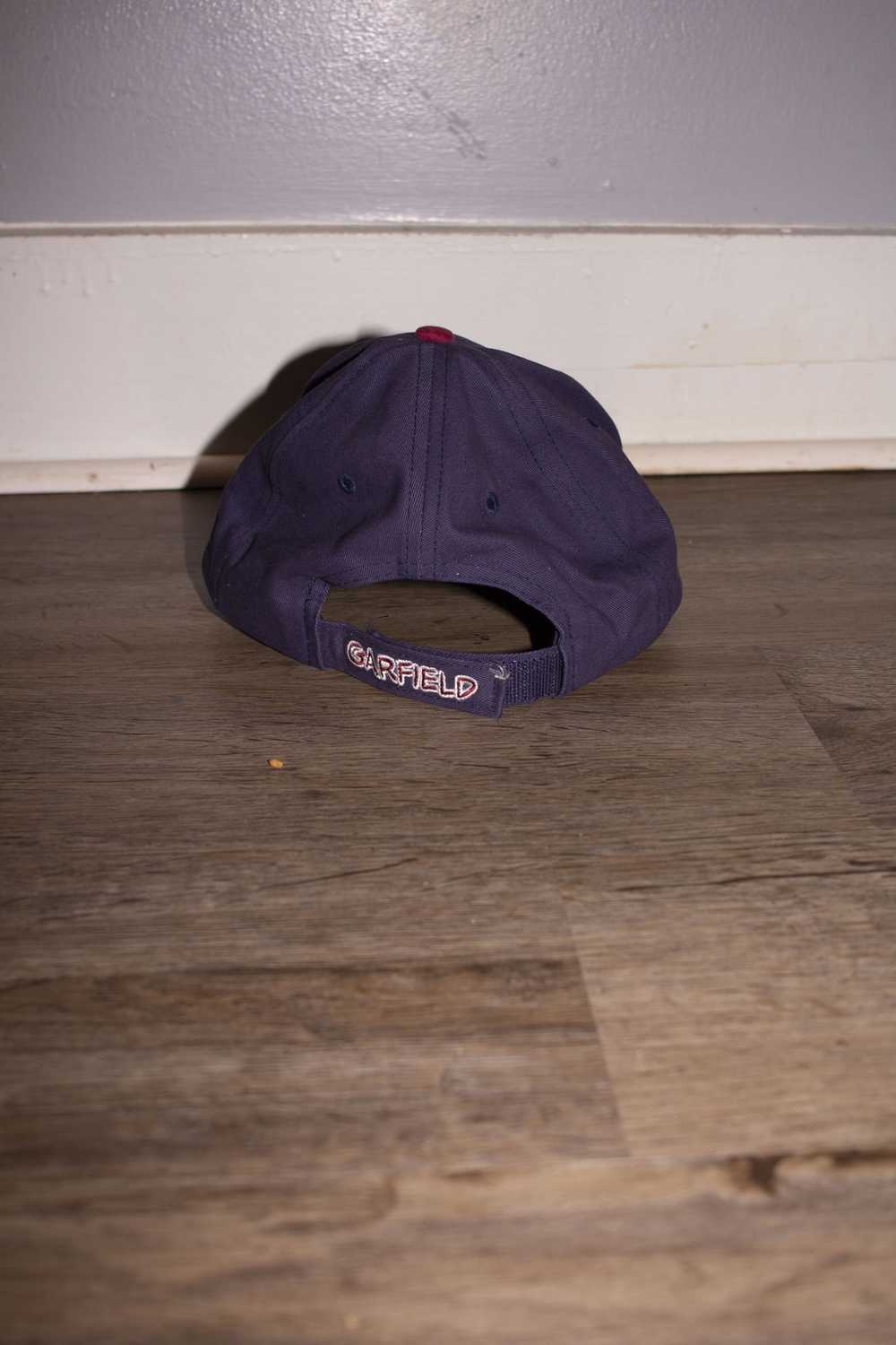 Vintage 90s Garfield Strapback Hat - image 3