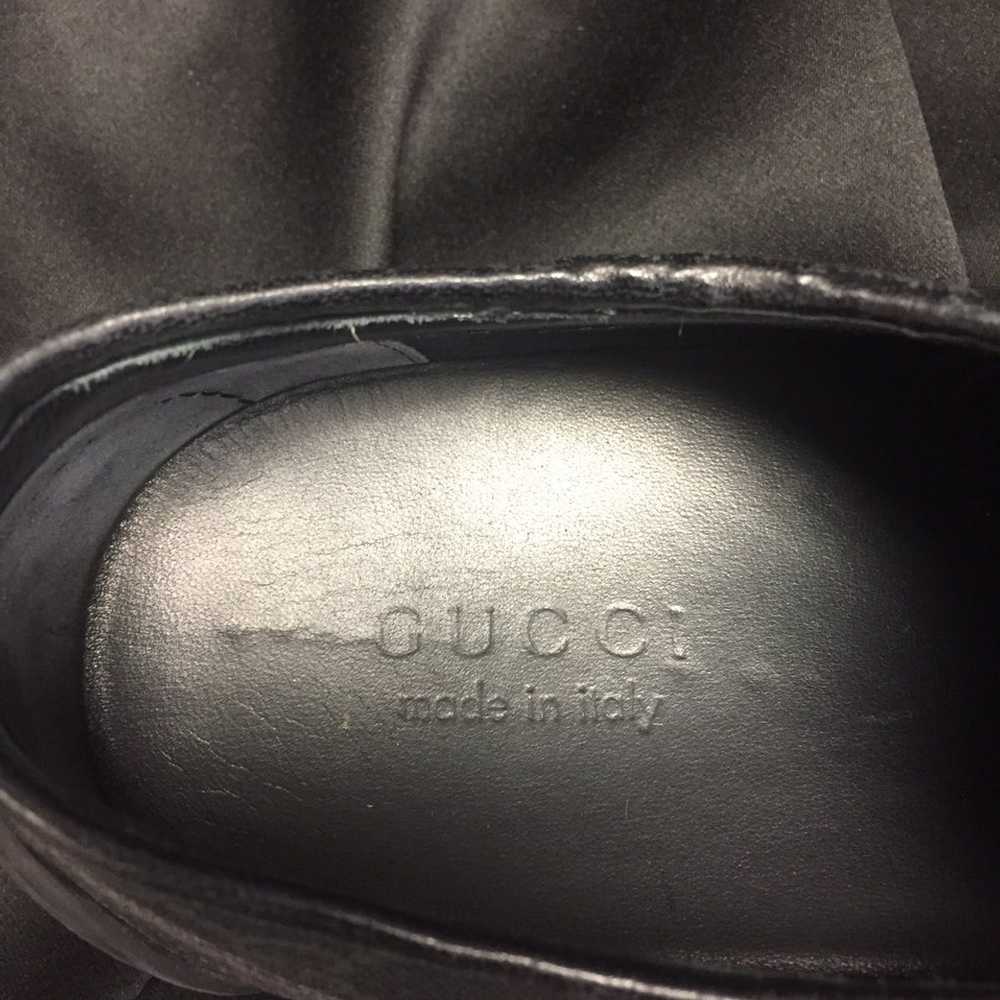 Gucci Gucci Black Leather Sneakers - image 4