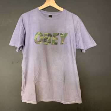 Obey Obey Purple Tee Shirt - image 1