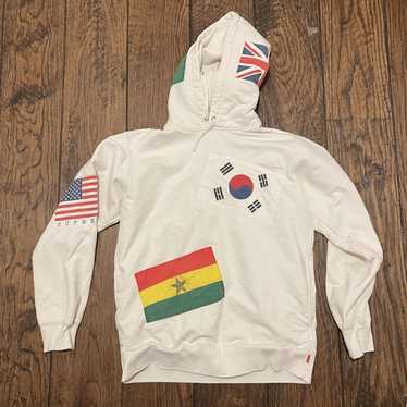 Hot Item] Sublimated USA Flag Hoodie Sweatshirt (A096)
