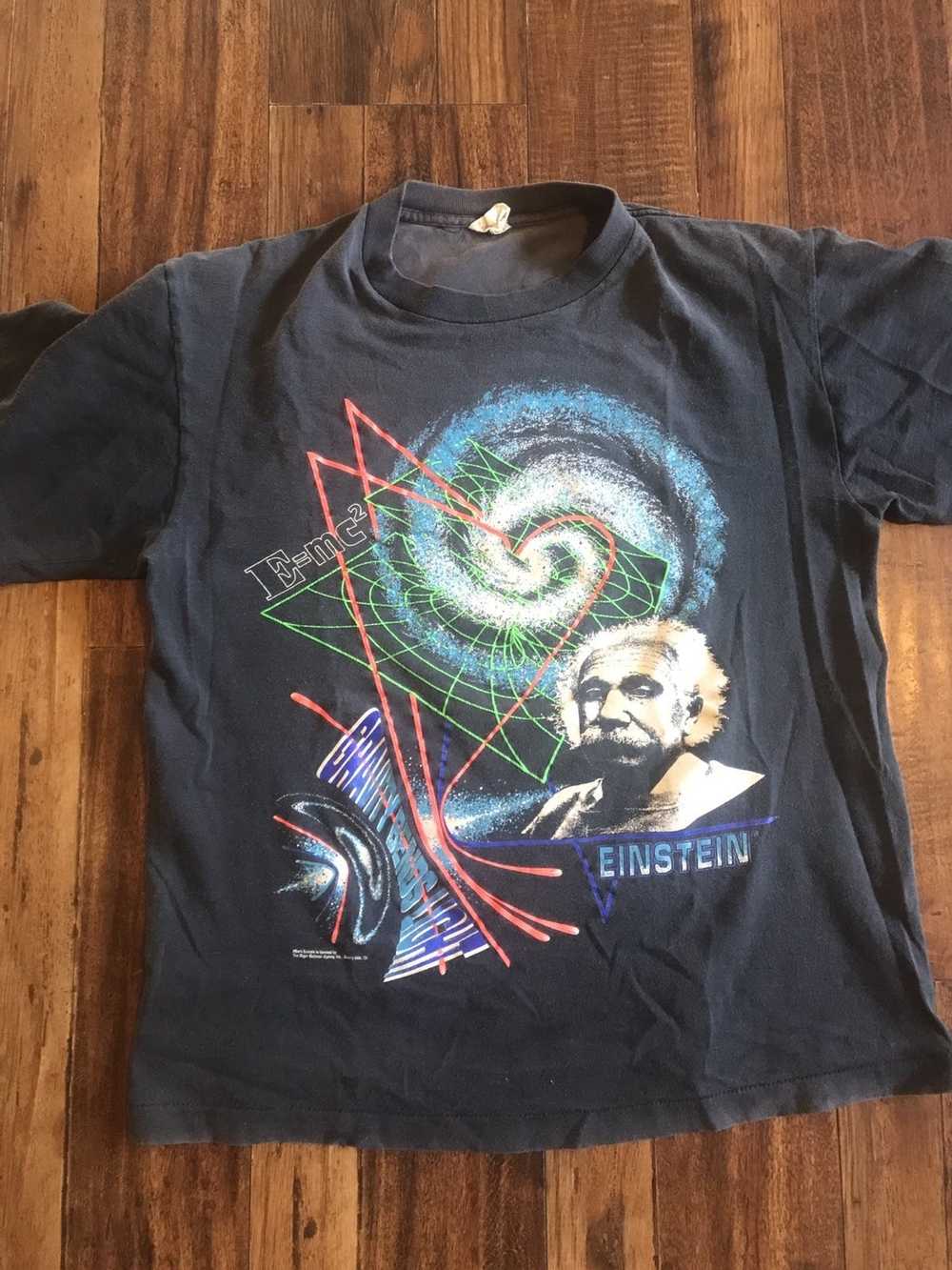 Vintage 80s Albert einstein shirt - image 1