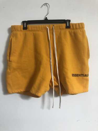 Fear of God Fear of god essentials yellow shorts m