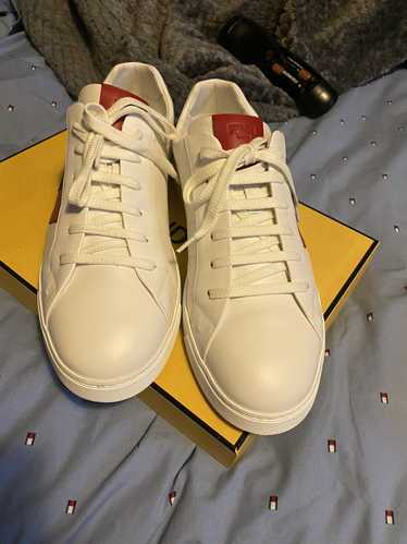 Fendi FF Logo Low Top Sneaker